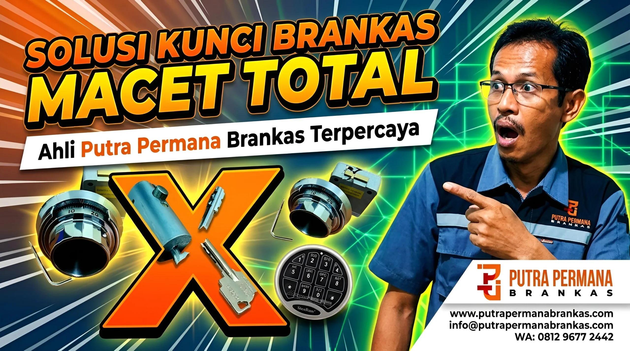 Banner Kunci Brankas